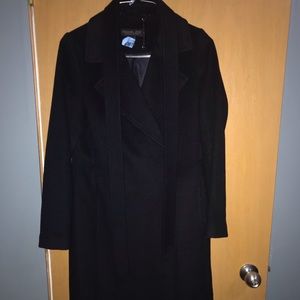 Rachel Zoe Black Coat. S